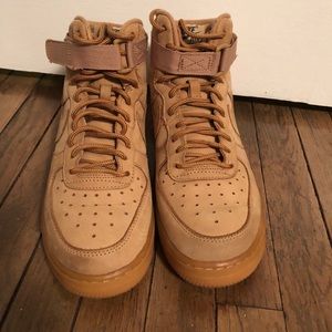 Air Force 1 high top Wheat